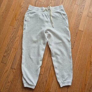 Lululemon Ribbed HR 7/8 Jogger White Opal High Rise Pockets Textured 30"